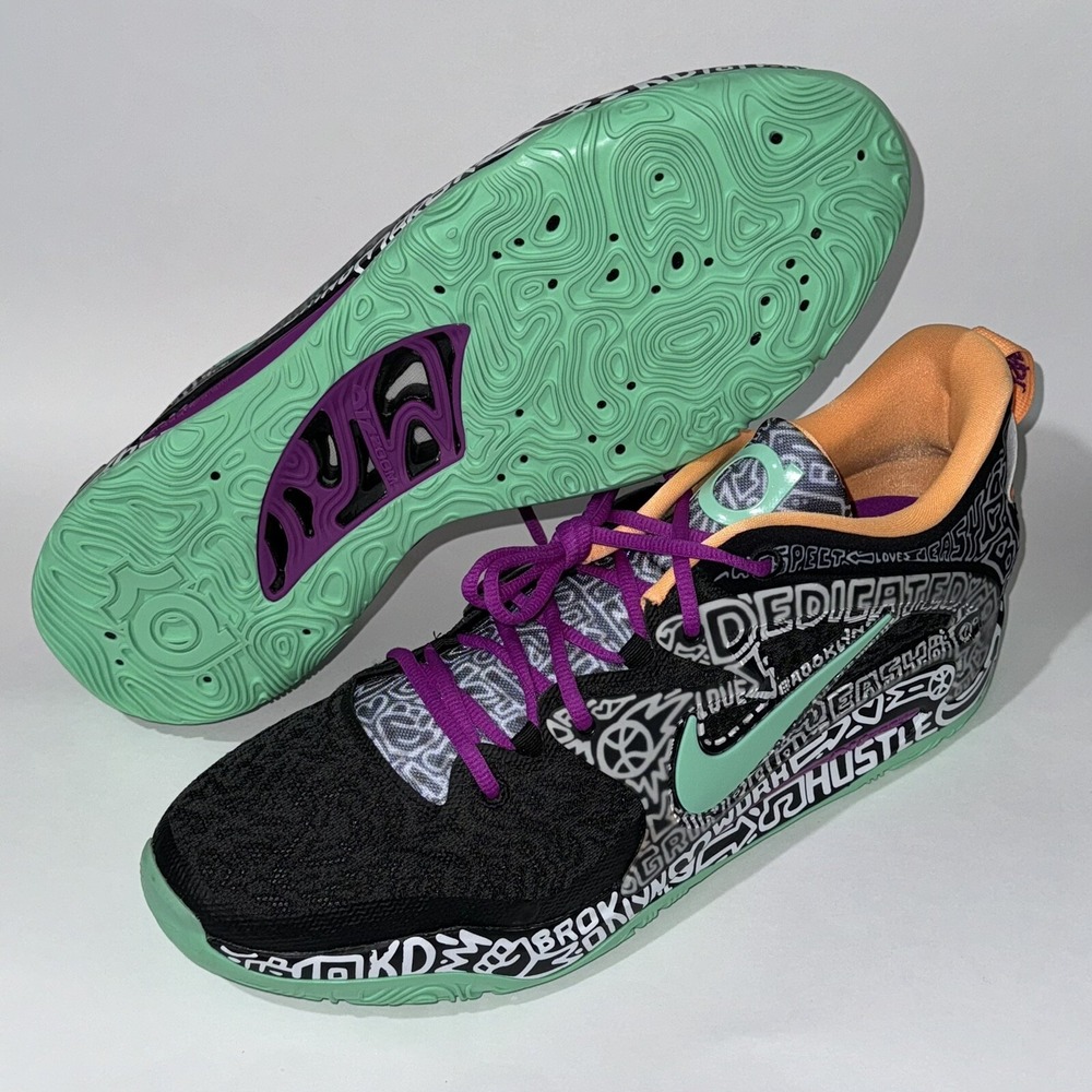 Nike KD15 Basketball Shoes Kevin Durant Timothy Goodman Graffiti Mens 18